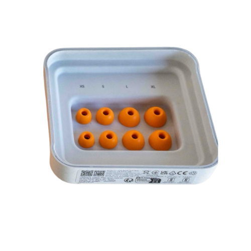 Ear Tips Set (Electric Orange)