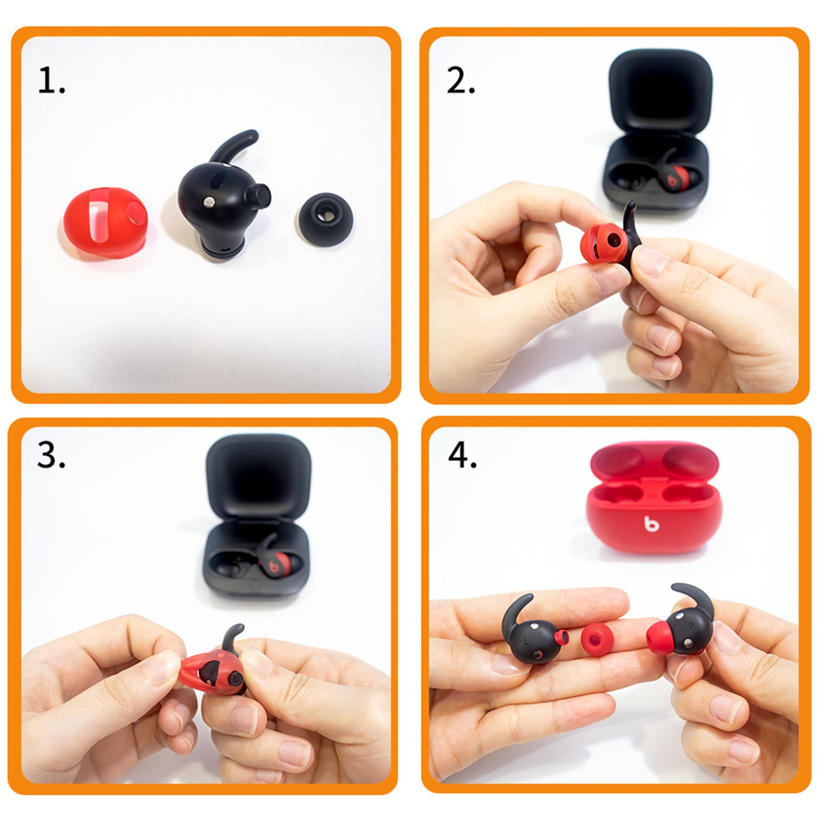 Beats Fit Pro Earbud Tips Covers (5 Pairs)